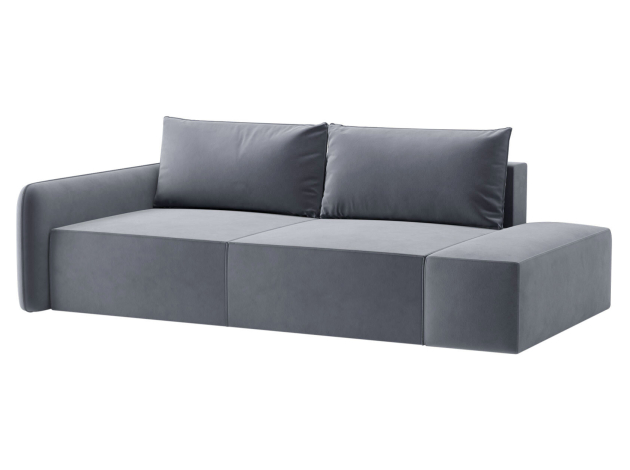 Прямой диван Портленд с банкеткой